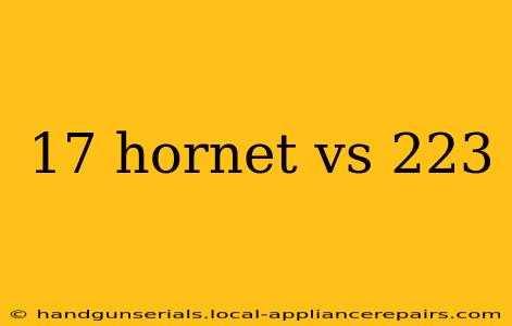 17 hornet vs 223