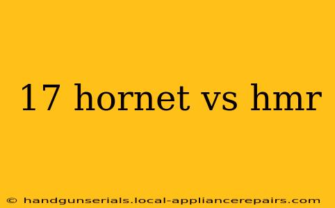 17 hornet vs hmr