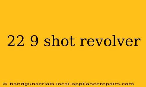 22 9 shot revolver