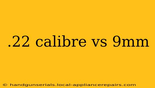 .22 calibre vs 9mm