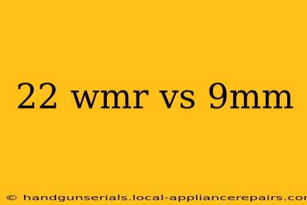 22 wmr vs 9mm