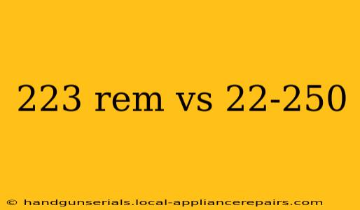 223 rem vs 22-250