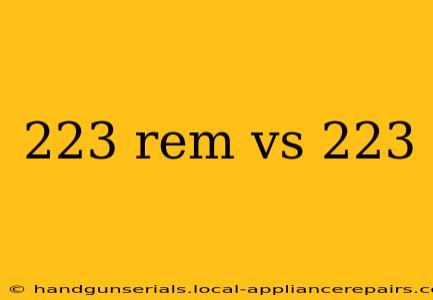 223 rem vs 223