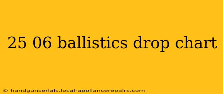 25 06 ballistics drop chart