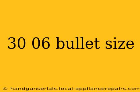 30 06 bullet size