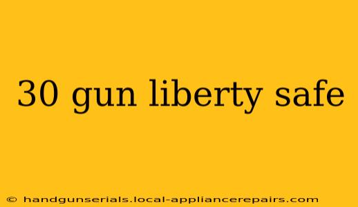 30 gun liberty safe