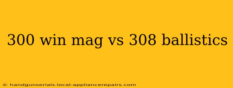 300 win mag vs 308 ballistics