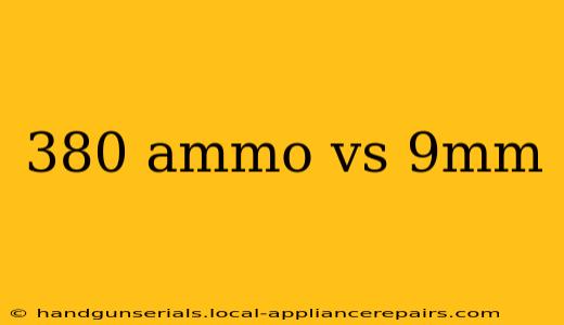 380 ammo vs 9mm