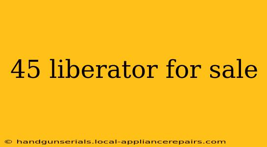 45 liberator for sale