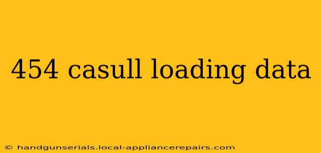 454 casull loading data