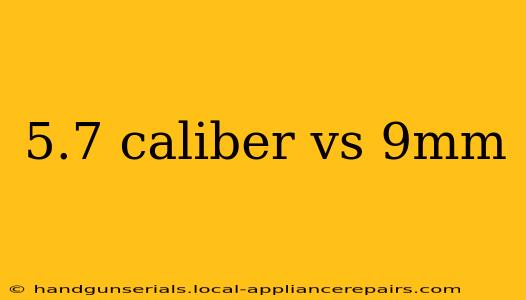 5.7 caliber vs 9mm