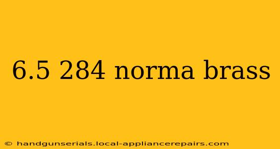 6.5 284 norma brass