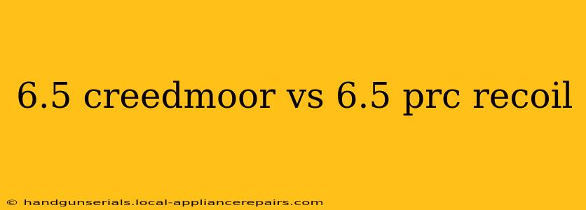 6.5 creedmoor vs 6.5 prc recoil