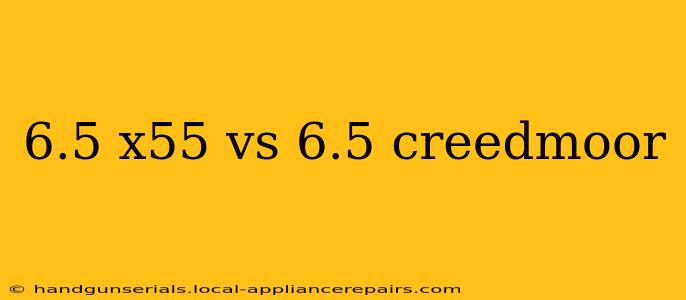 6.5 x55 vs 6.5 creedmoor