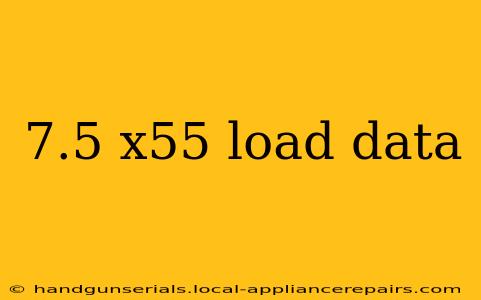 7.5 x55 load data