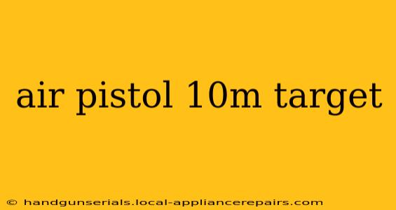 air pistol 10m target