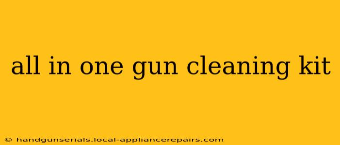 all in one gun cleaning kit