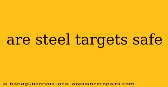 are steel targets safe