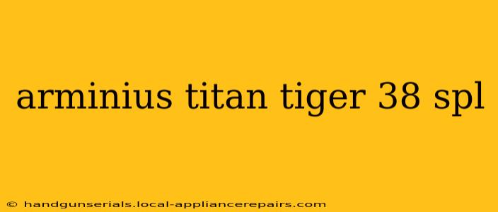 arminius titan tiger 38 spl