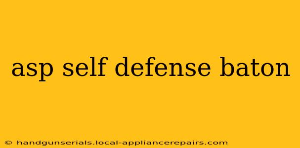 asp self defense baton