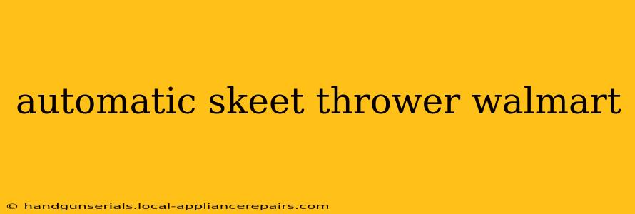 automatic skeet thrower walmart