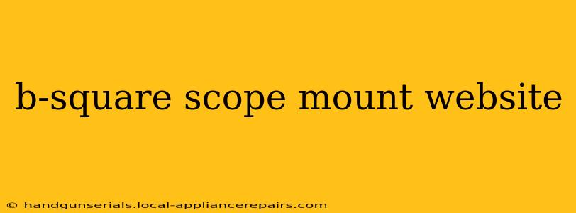 b-square scope mount website