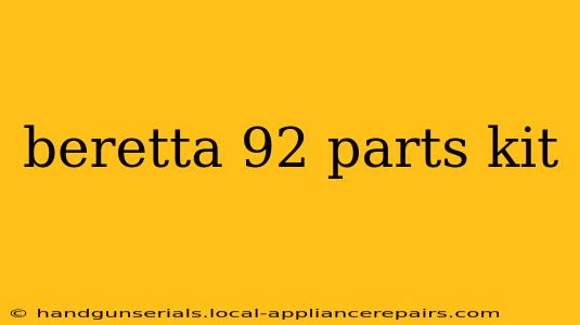 beretta 92 parts kit