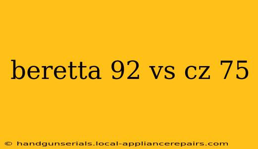 beretta 92 vs cz 75