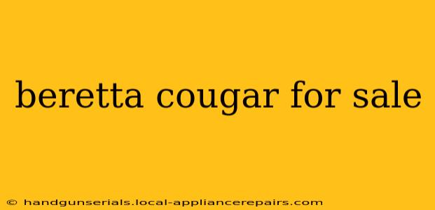 beretta cougar for sale