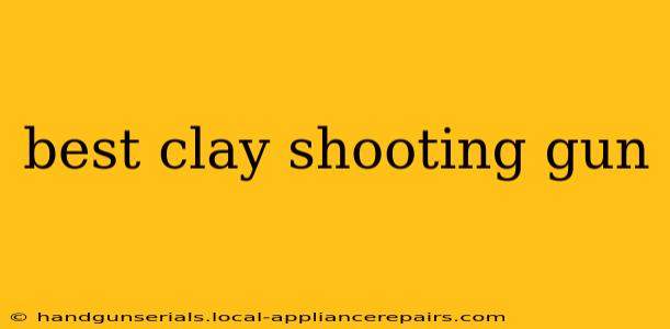 best clay shooting gun