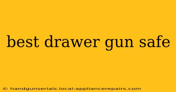 best drawer gun safe