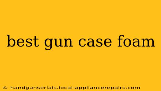 best gun case foam