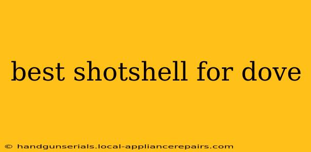 best shotshell for dove