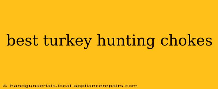 best turkey hunting chokes