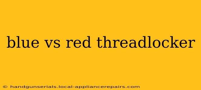 blue vs red threadlocker