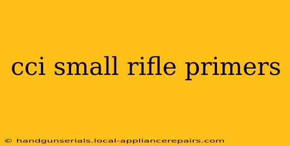 cci small rifle primers