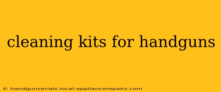 cleaning kits for handguns