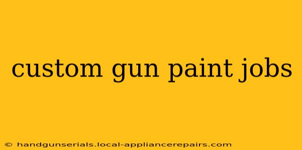 custom gun paint jobs