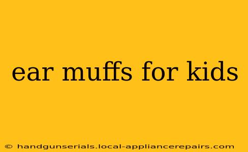 ear muffs for kids