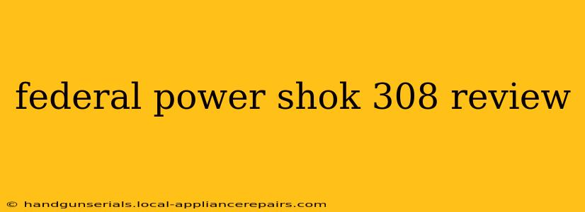 federal power shok 308 review