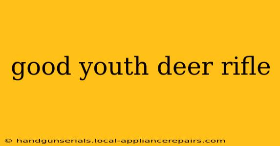 good youth deer rifle