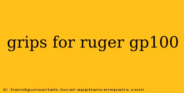 grips for ruger gp100