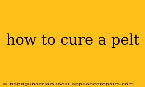 how to cure a pelt