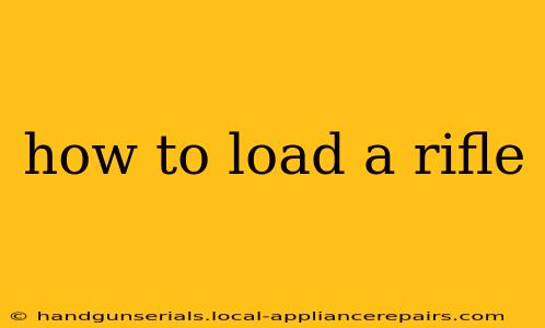 how to load a rifle