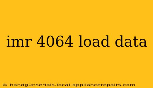 imr 4064 load data