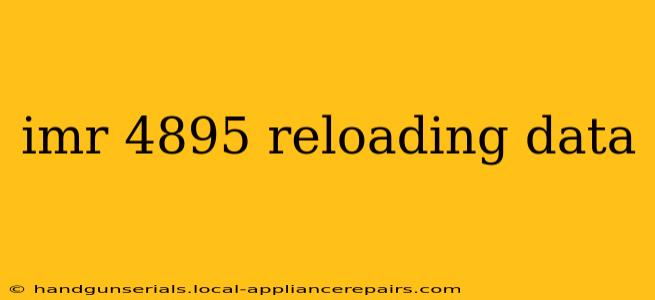 imr 4895 reloading data