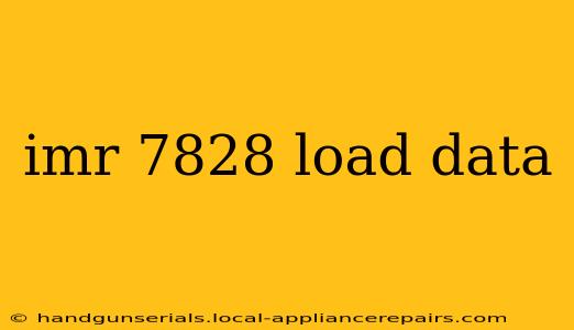 imr 7828 load data