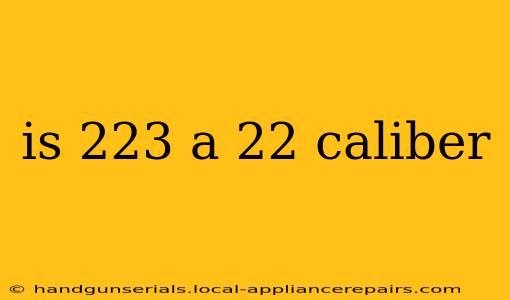 is 223 a 22 caliber