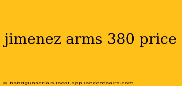 jimenez arms 380 price