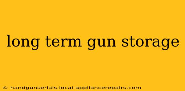 long term gun storage